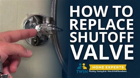 How to Replace a Leaking Shutoff Valve Under a Sink.